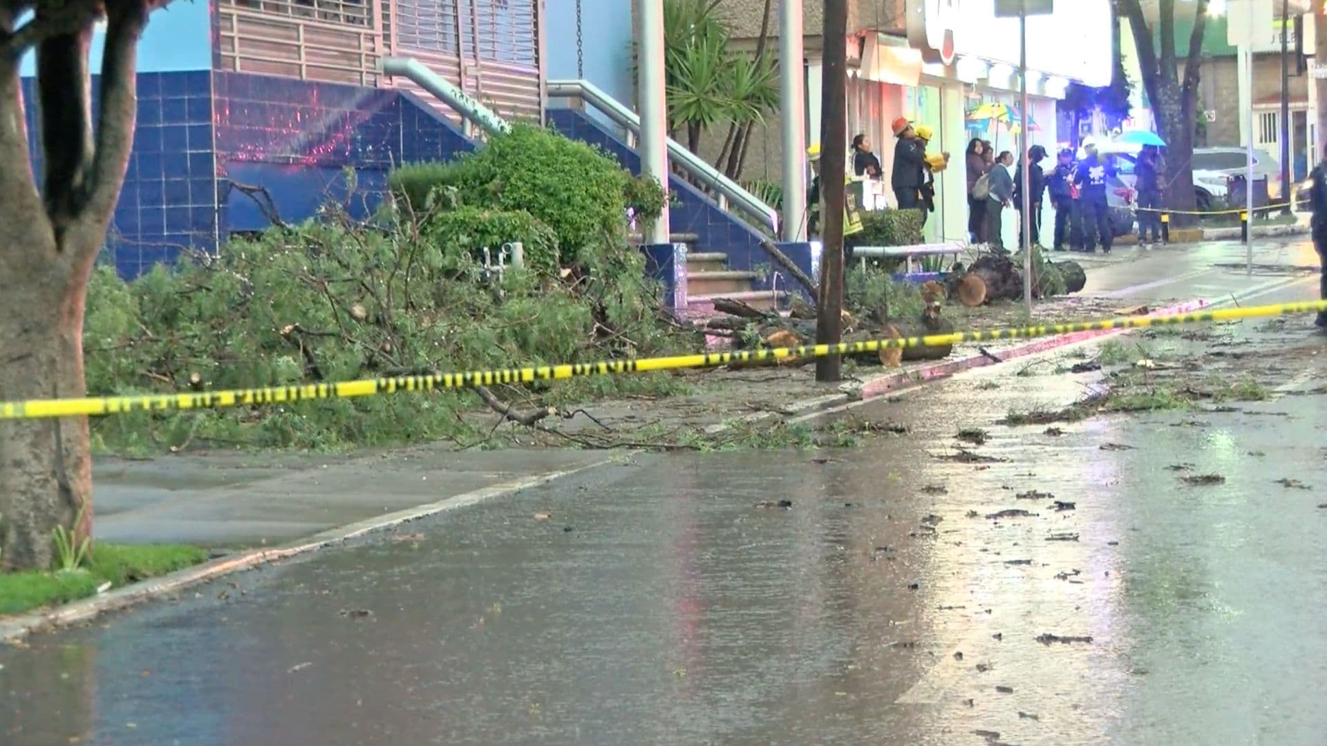 Afectaciones lluvias en Puebla.