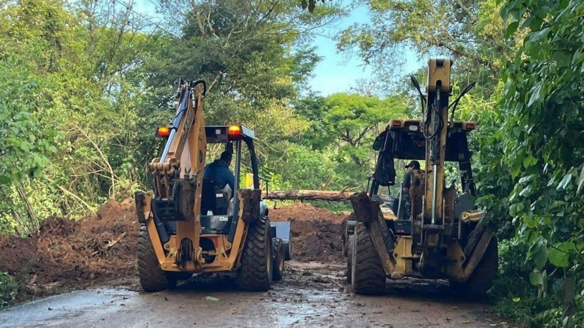 Derrumbe en Veracruz