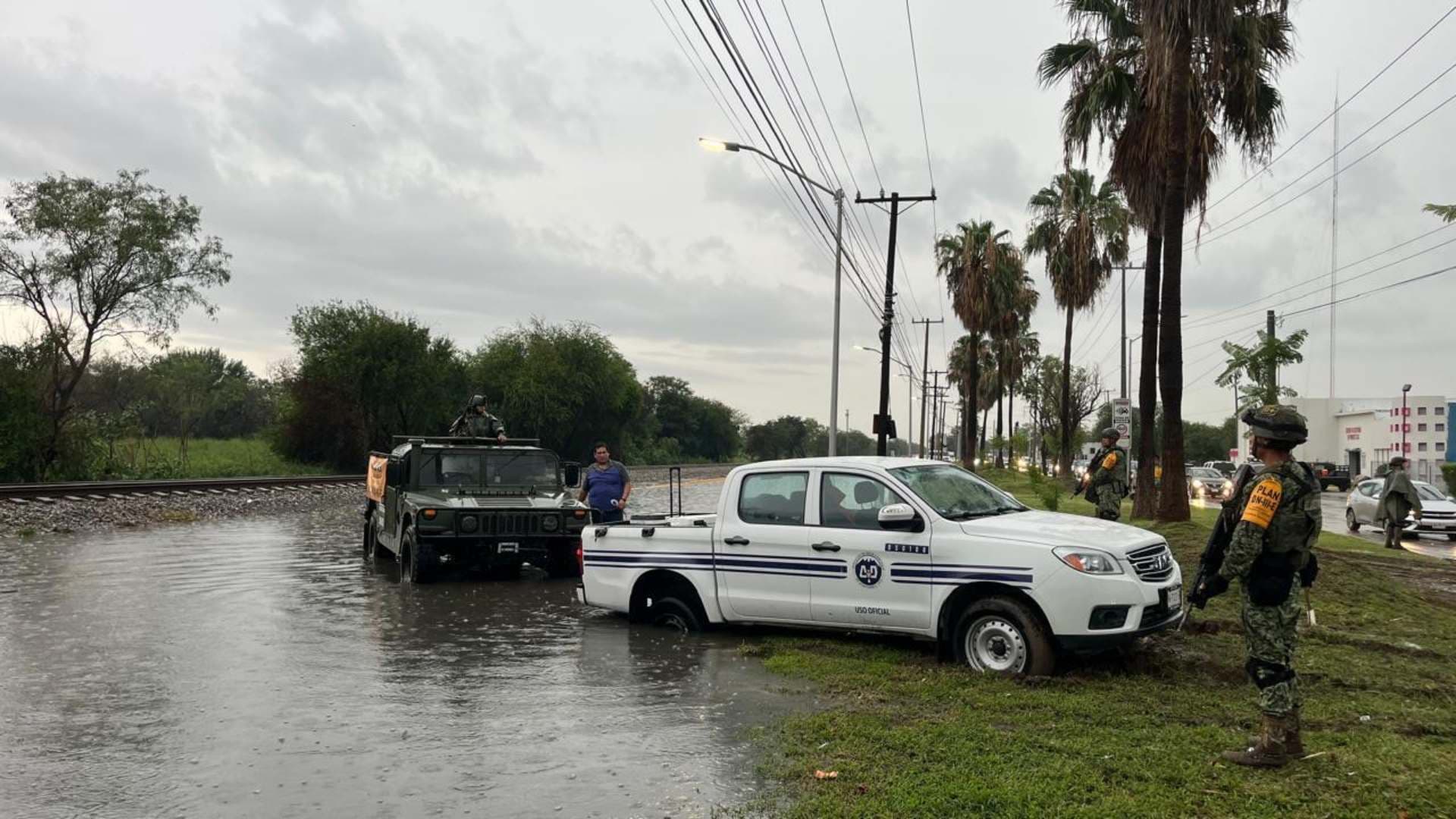 Ejército Mexicano inspecciona zonas de riesgo en Nuevo León