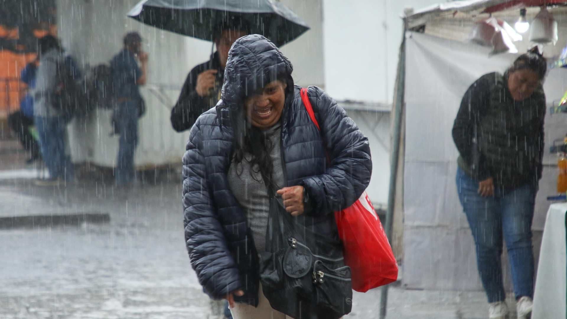 Lluvia fuerte en la CDMX el 13 de julio 2026. Foto: Cuartoscuro | Archivo
