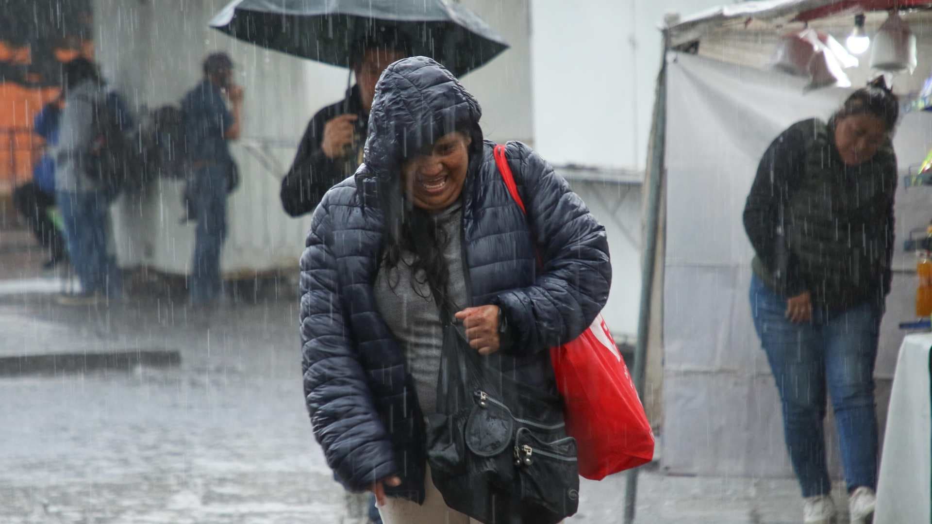 Lluvia fuerte en la CDMX el 13 de julio 2026. Foto: Cuartoscuro | Archivo