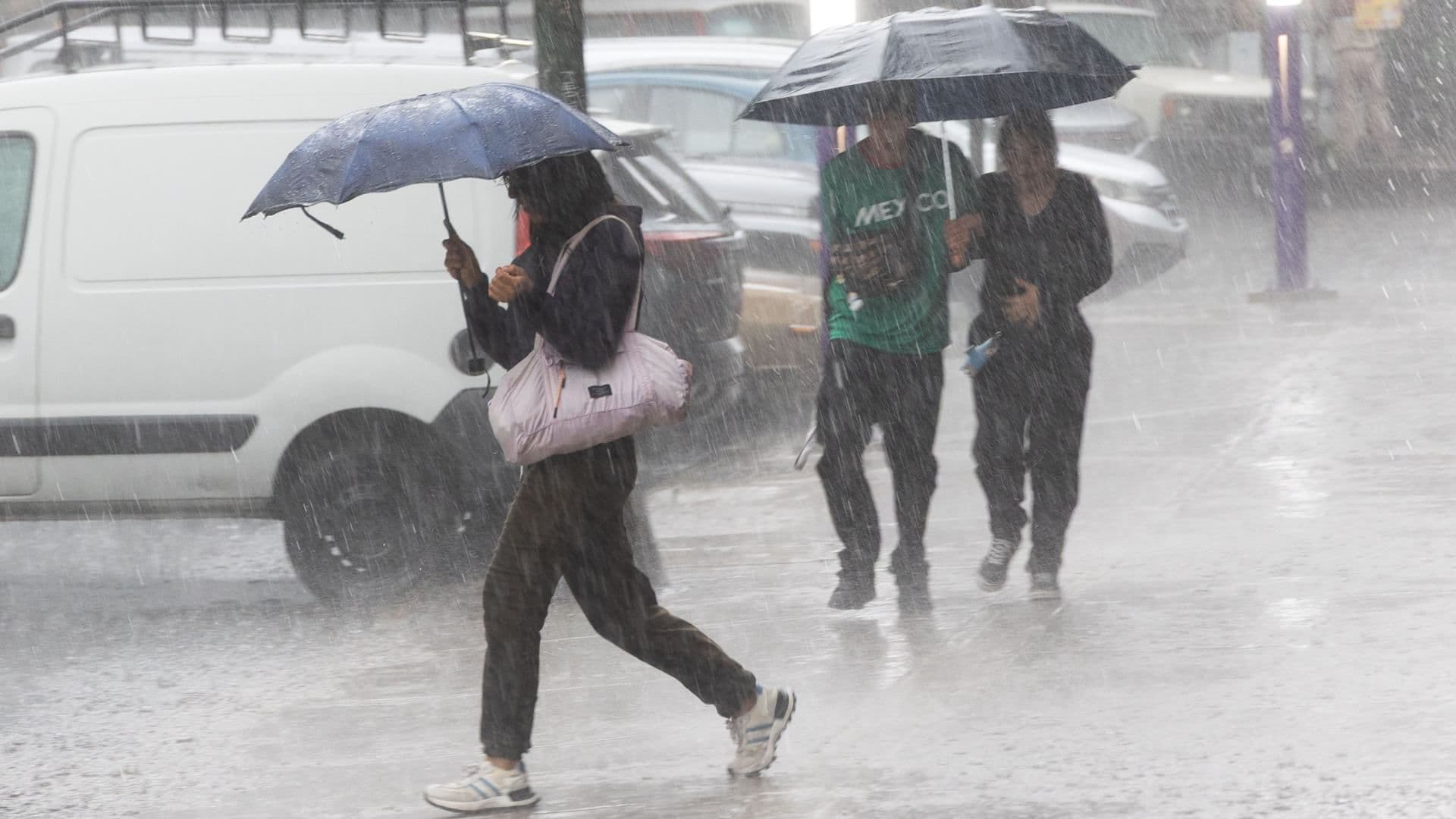 Lluvia intensa en la Ciudad de México el 12 de julio 2026. Foto: Cuartoscuro | Archivo