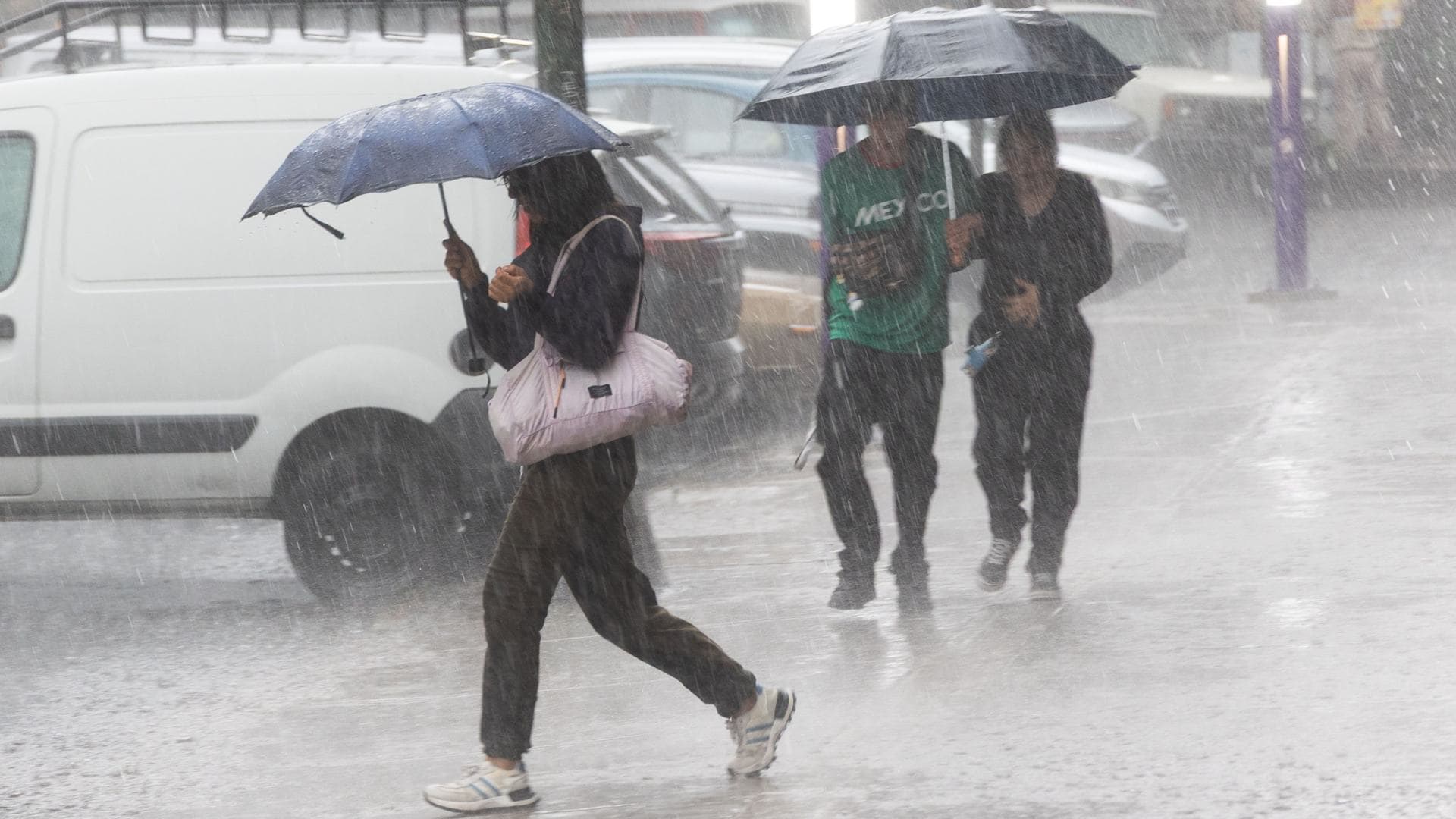 Lluvia intensa en la Ciudad de México el 12 de julio 2026. Foto: Cuartoscuro | Archivo