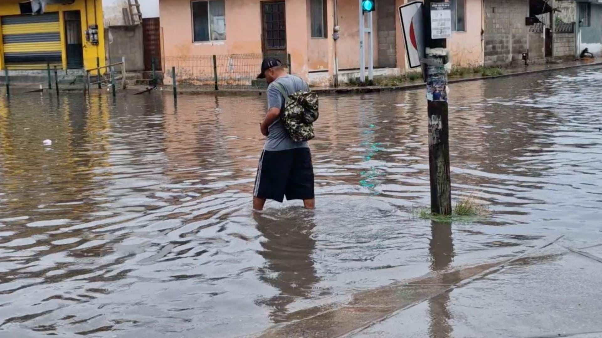 Fuertes Lluvias Causan Inundaciones en el Sur de Tamaulipas; Hay Afectaciones