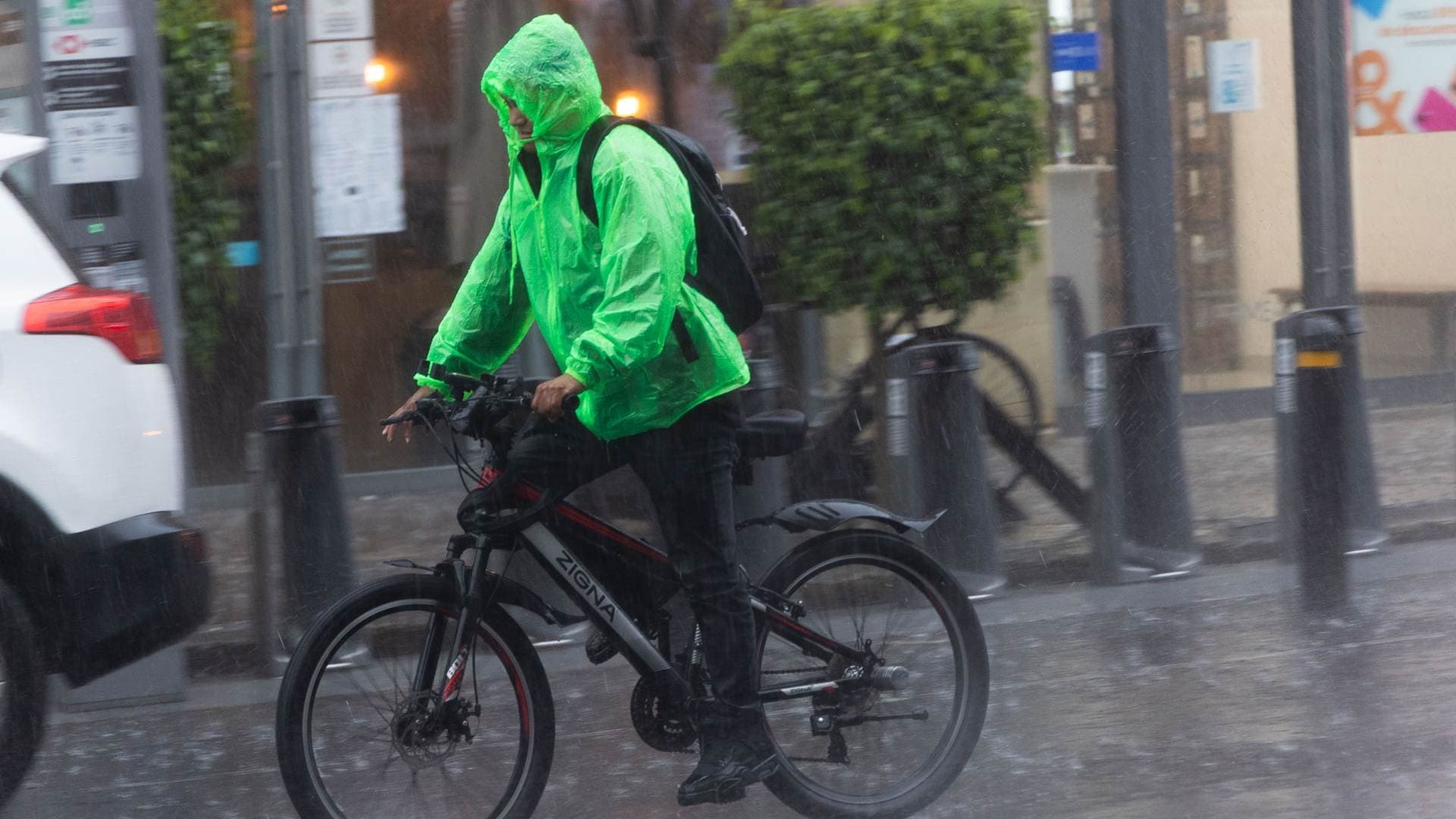 Intensa lluvia en Cuauhtémoc, CDMX, el 12 de julio 2026. Foto: Cuartoscuro | Archivo