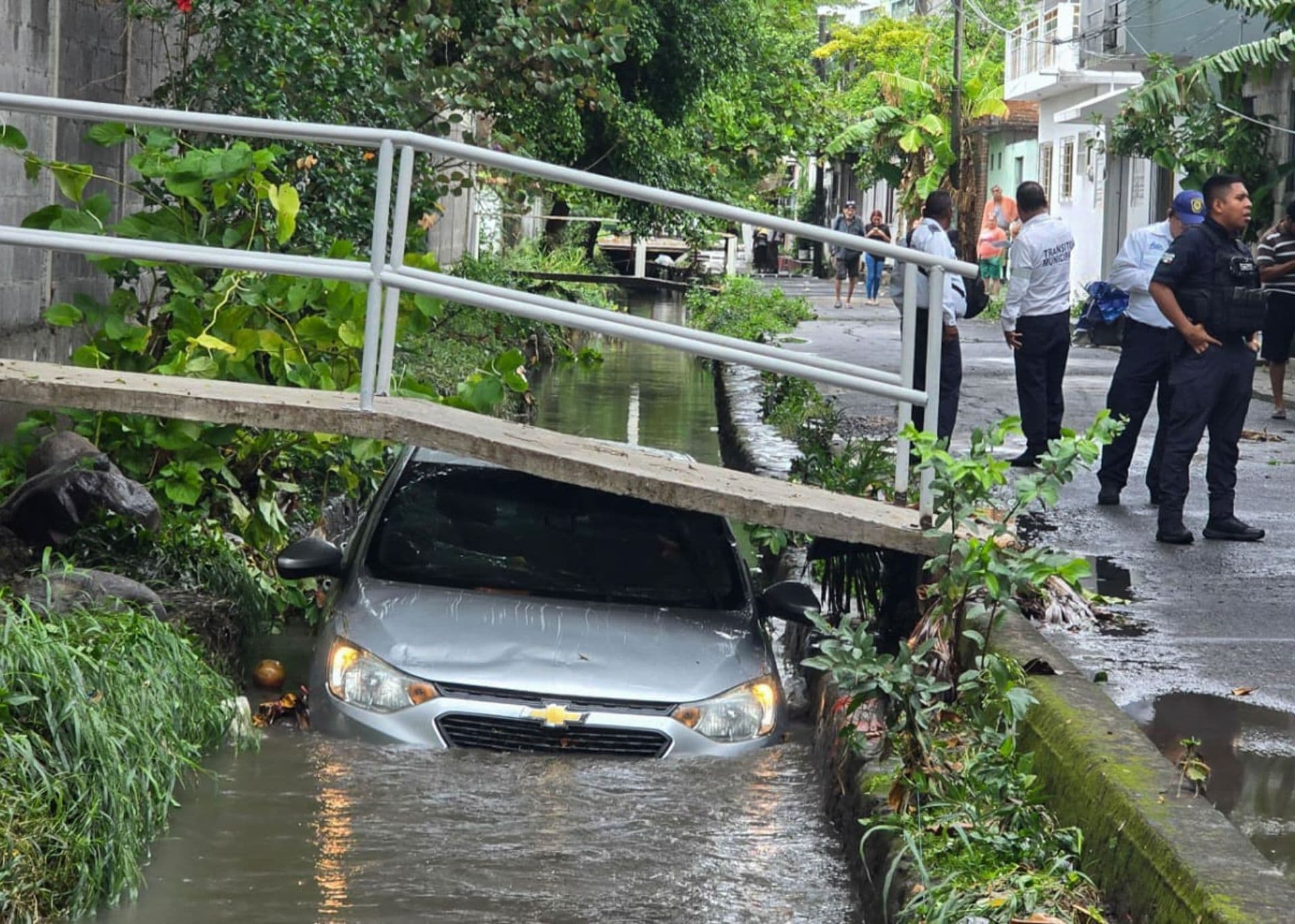 Afectaciones e inundaciones causadas por lluvias en México