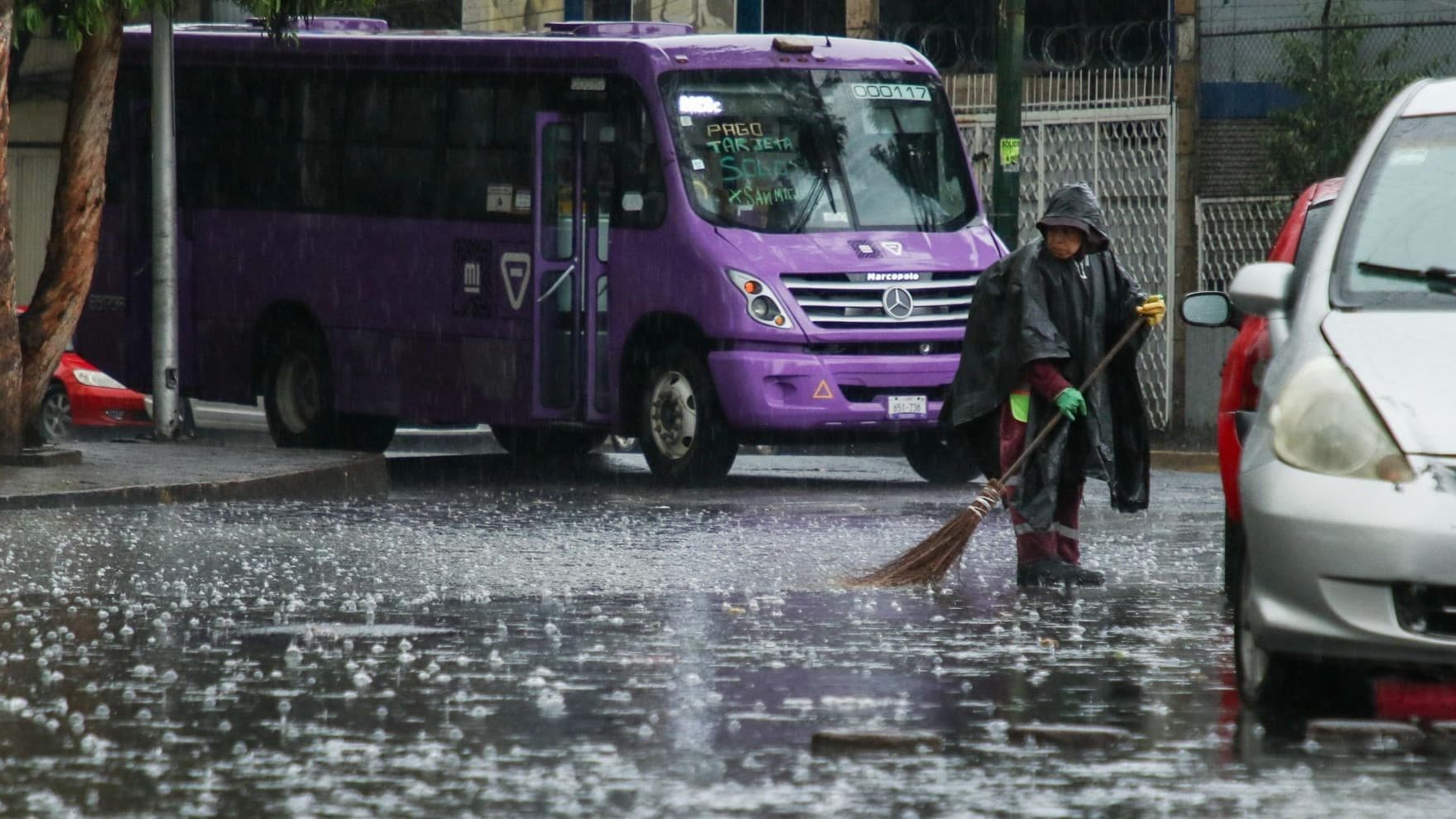 Lluvia en México