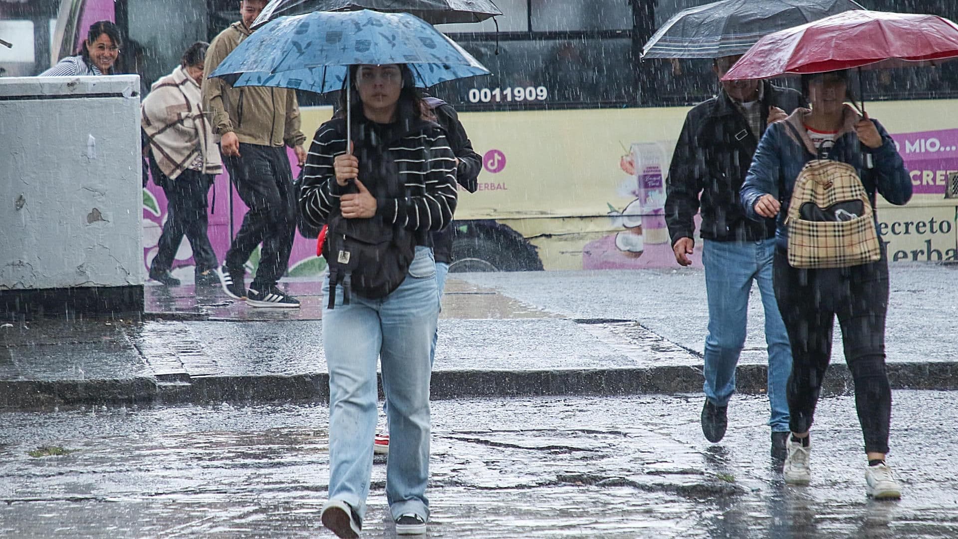 Lluvias fuertes en la CDMX el 13 de julio de 2026. Foto: Cuartoscuro | Archivo