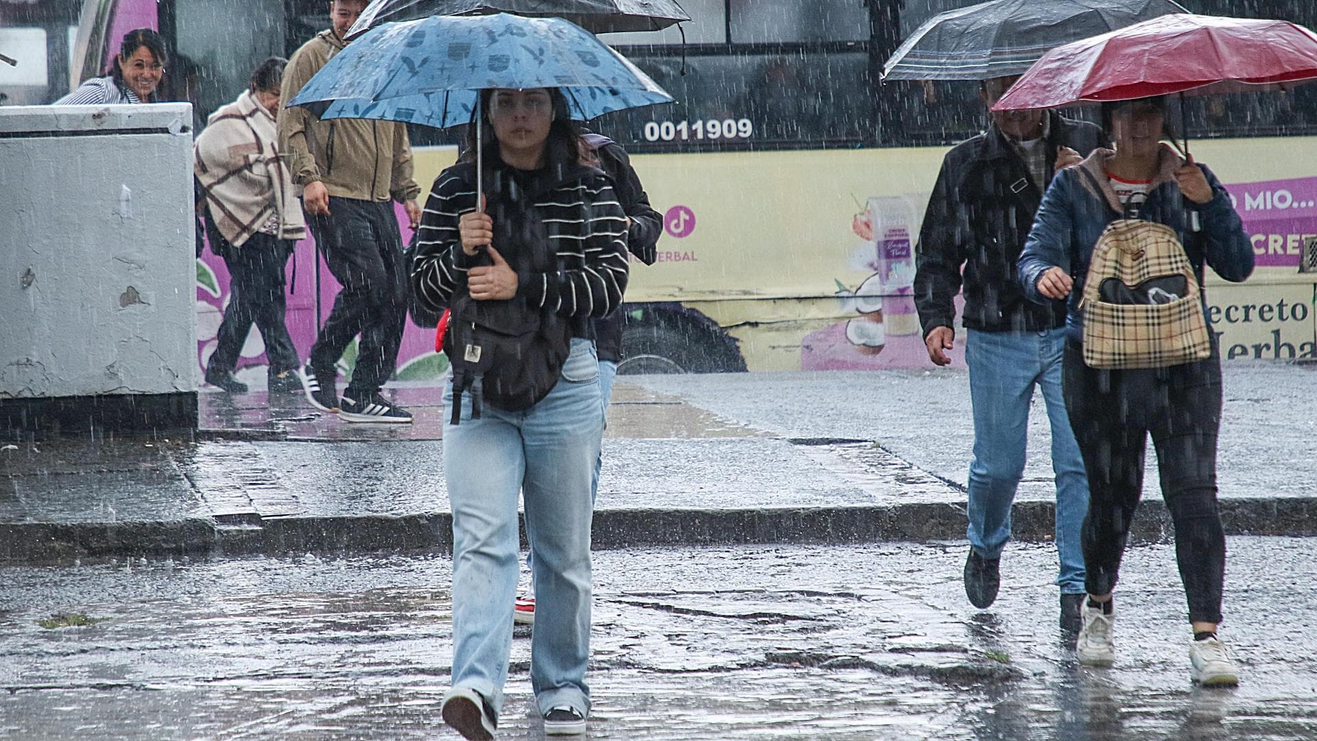 Lluvias fuertes en la CDMX el 13 de julio de 2026. Foto: Cuartoscuro | Archivo