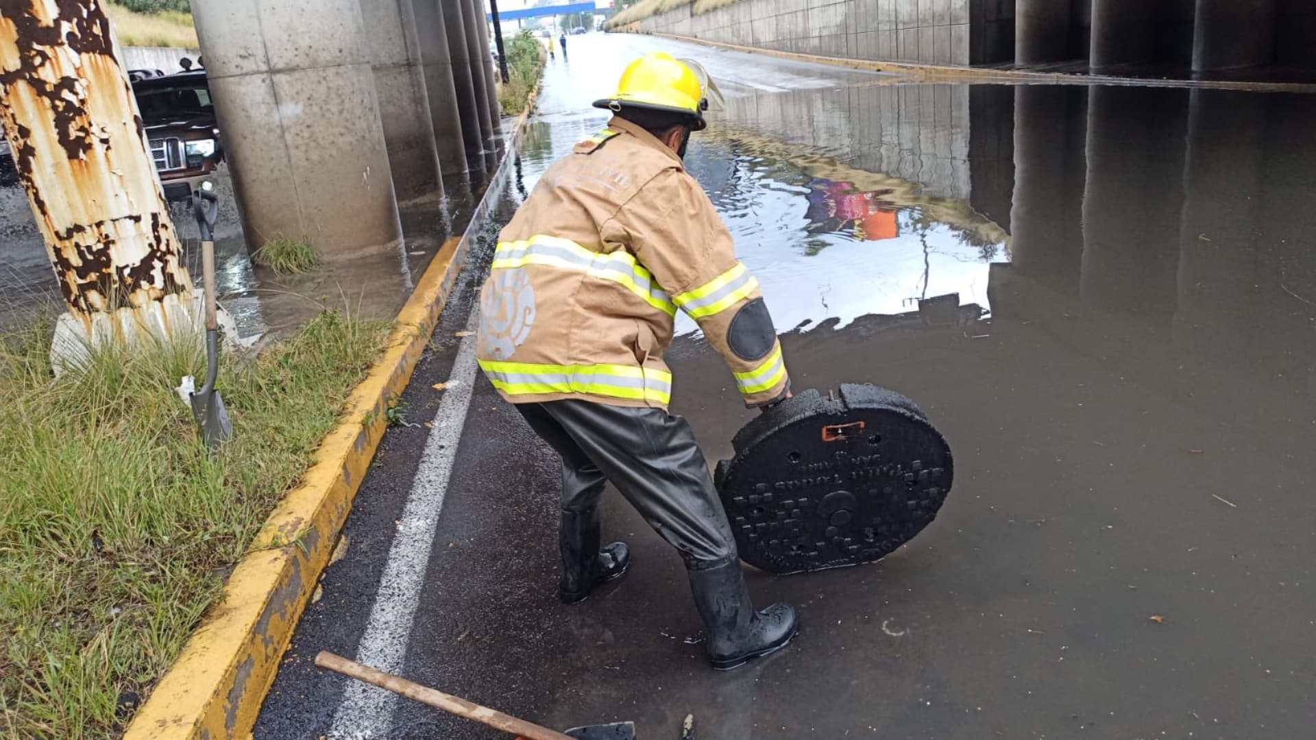 Lluvias Afectaciones Viviendas Calles Inundadas Oriental San Andrés Cholula Puebla