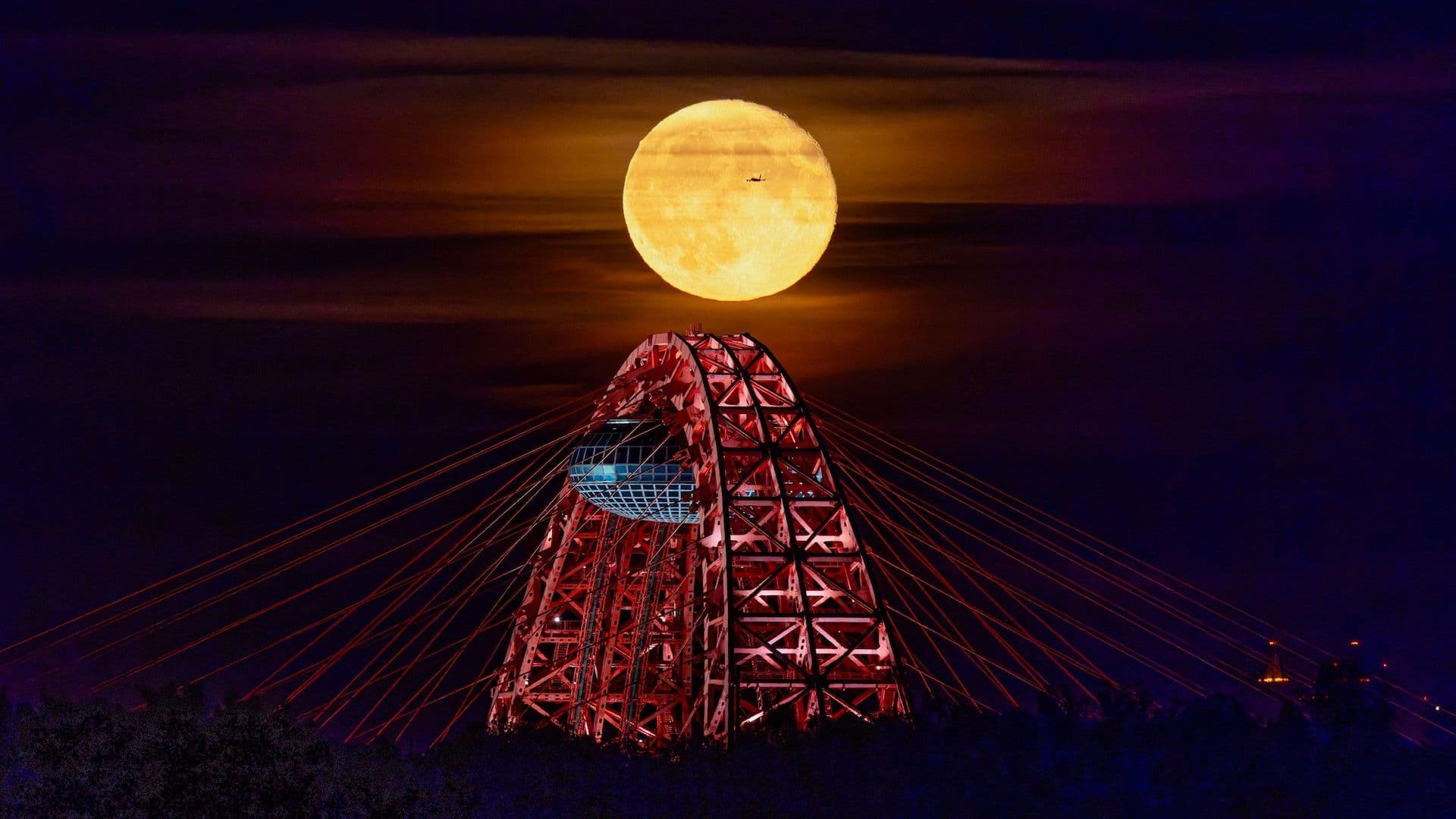 Luna llena en Rusia