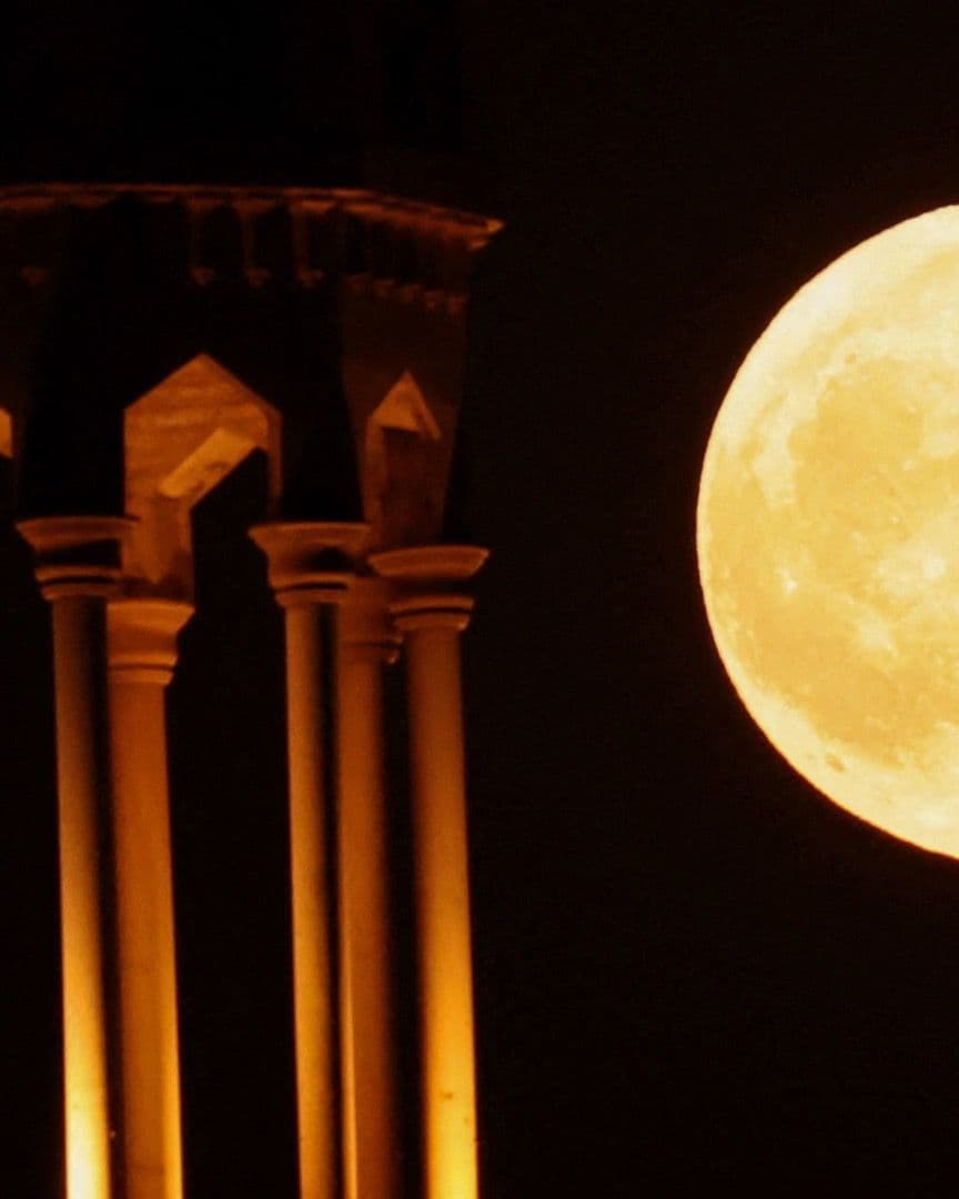 Luna llena en El Cairo