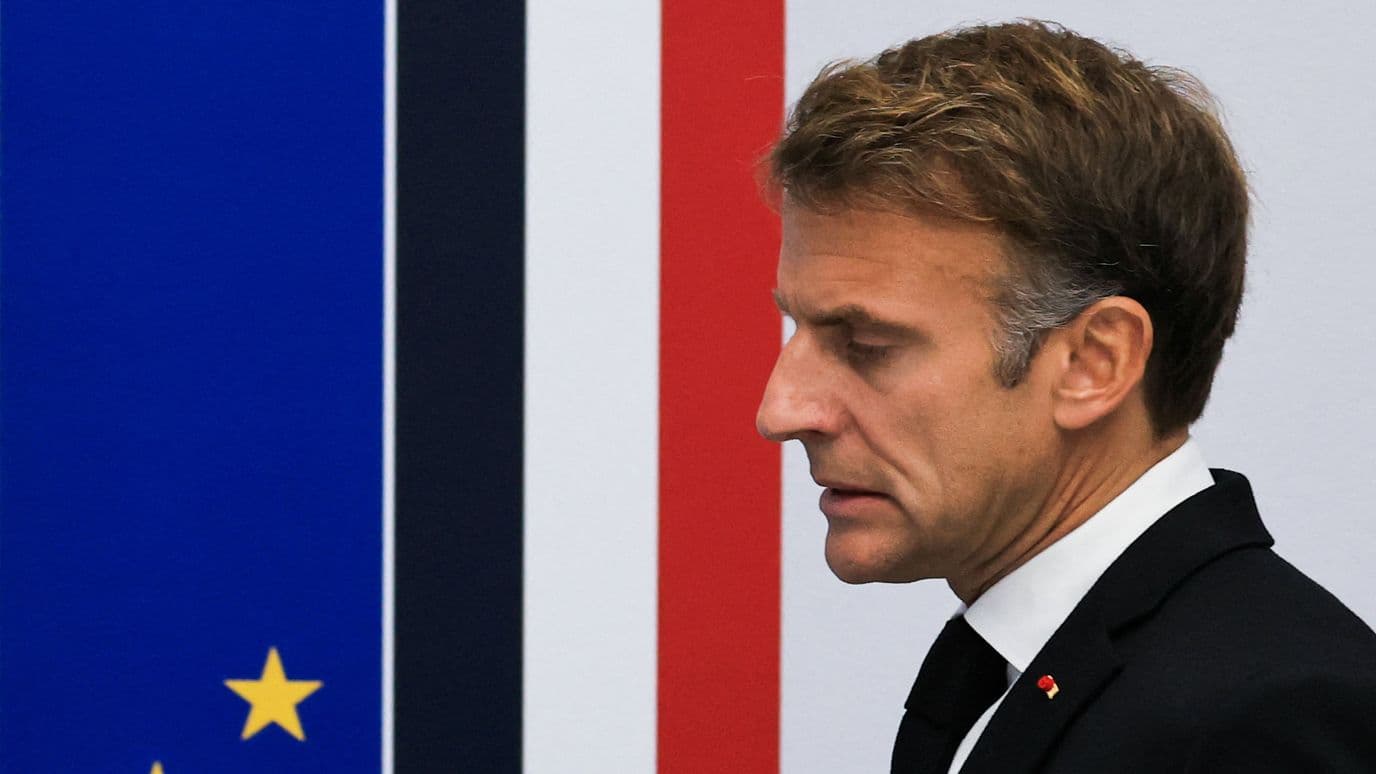 Emmanuel Macron, presidente de Francia