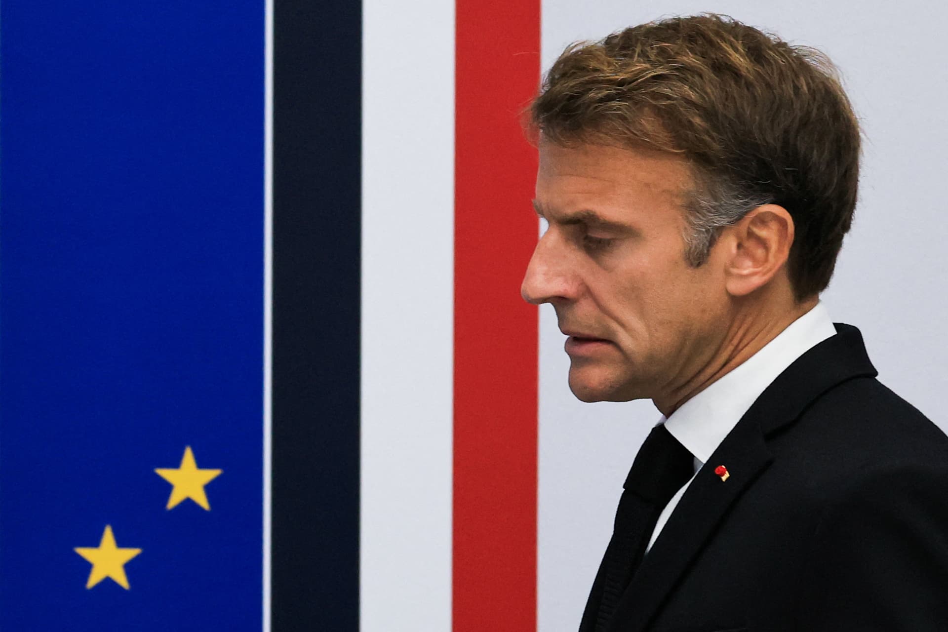 Emmanuel Macron, presidente de Francia