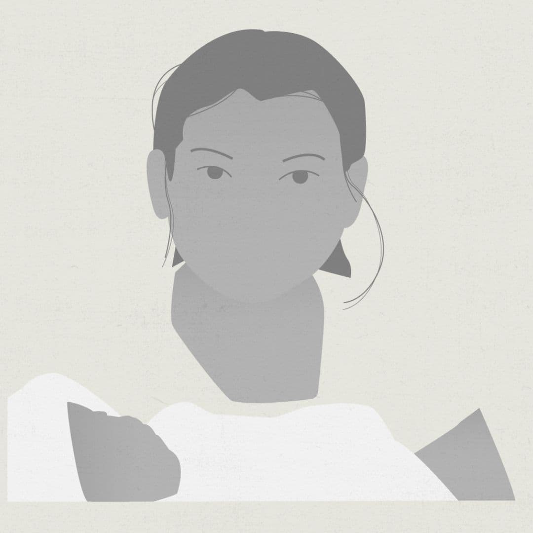 Ilustración de una madre con un bebé.