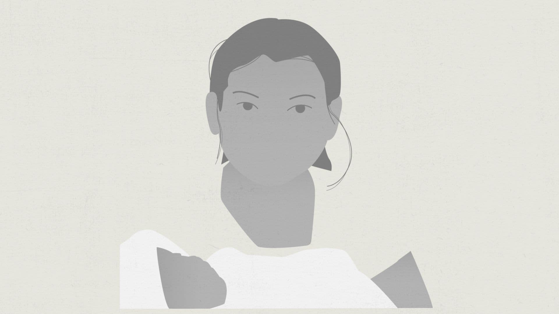 Ilustración de una madre con un bebé.