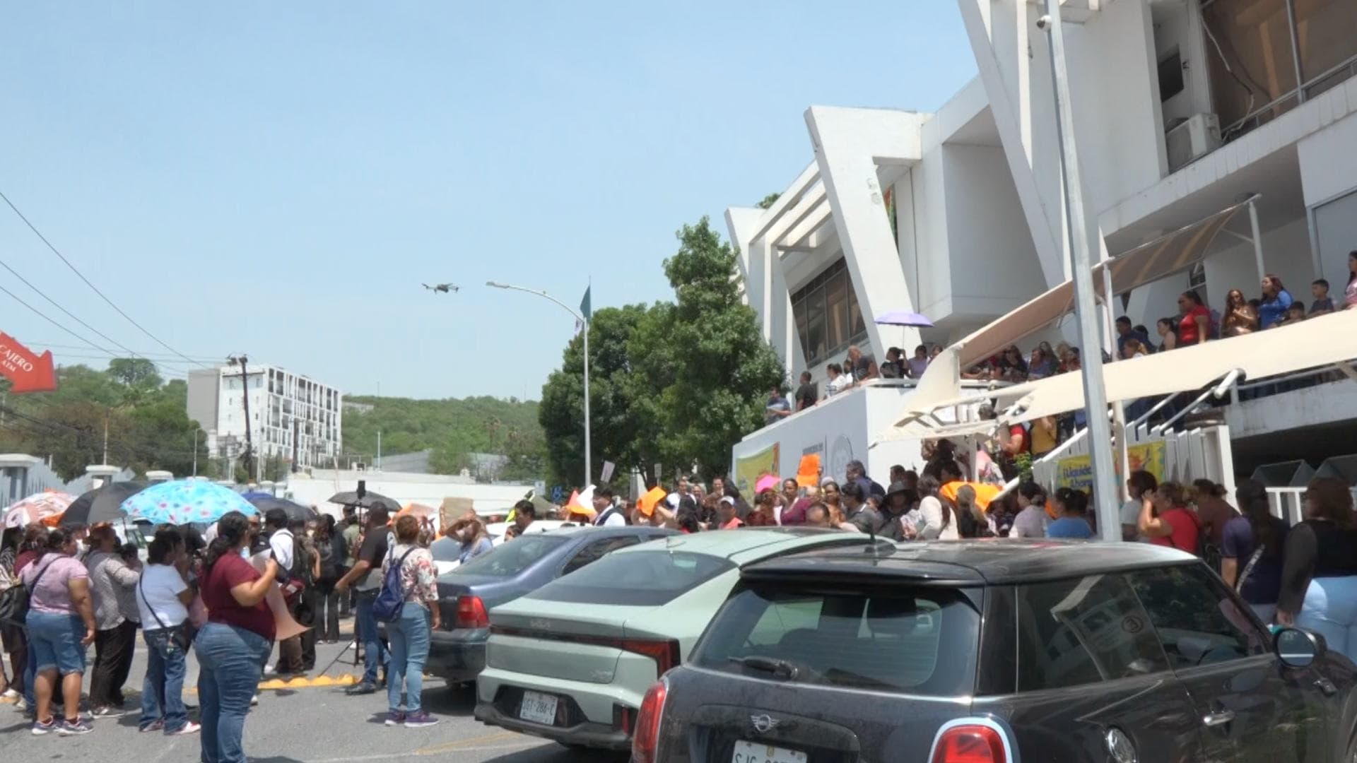 Manifestación de vecinos en AyD