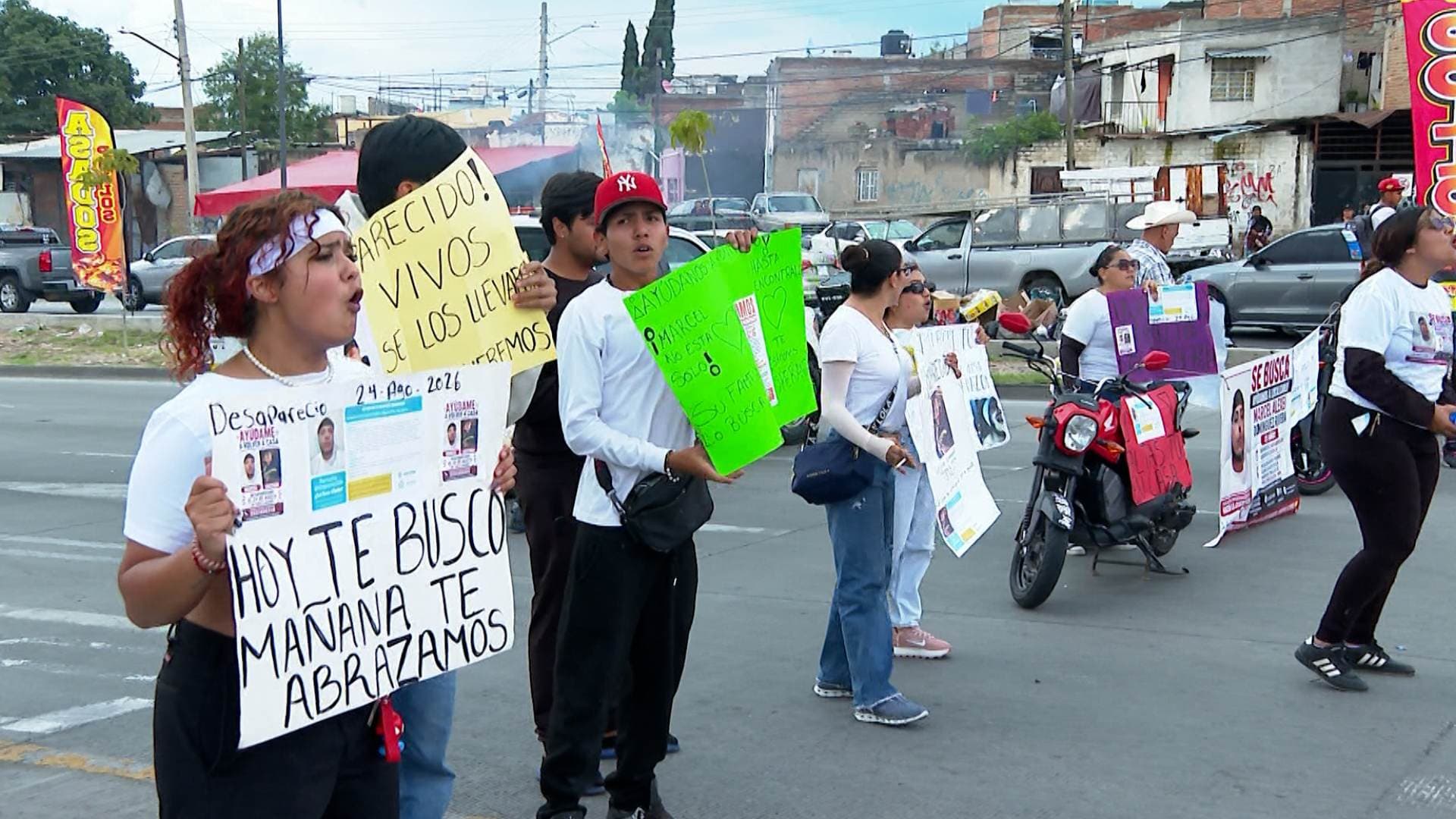 manifestación por desaparecidos