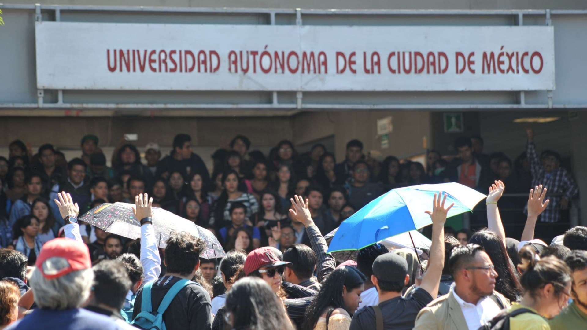 Marcha Estudiantes de la UACM