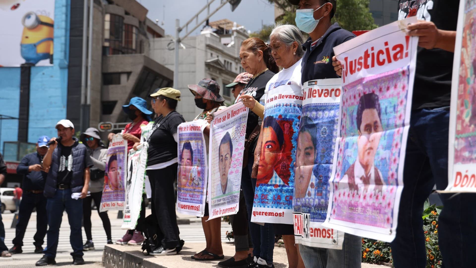 Bloqueo por caso Ayotzinapa en CDMX