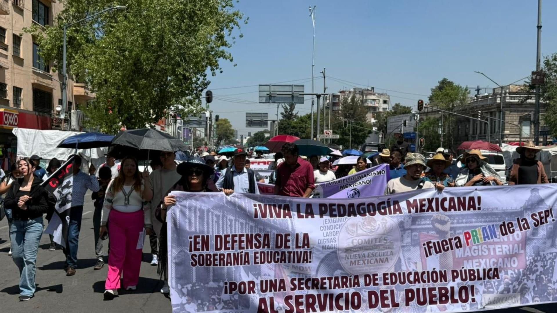 Marcha de la CNTE Hoy en CDMX: Ruta de la Manifestación de Maestros