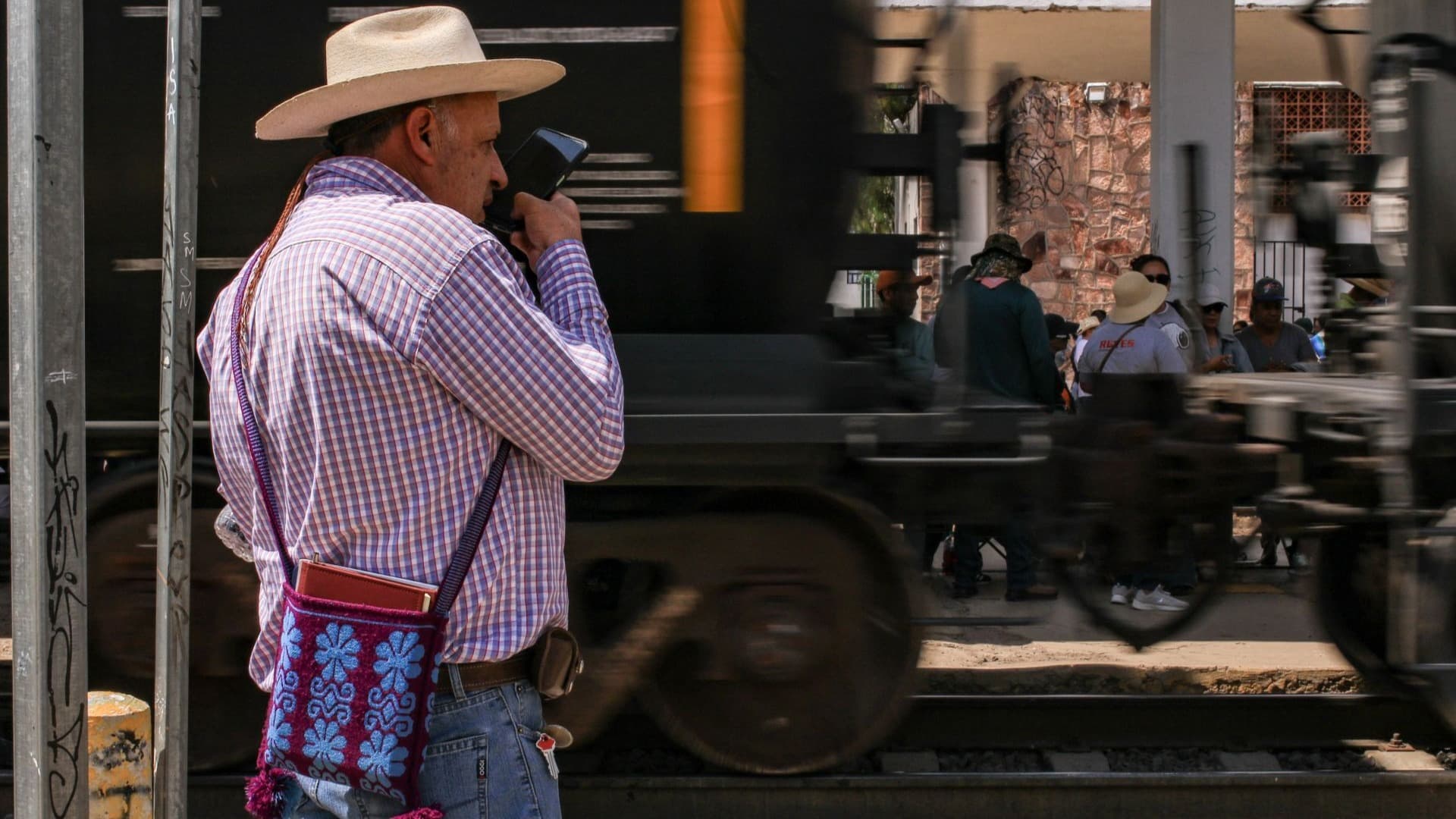 marcha de ferrocarrileros