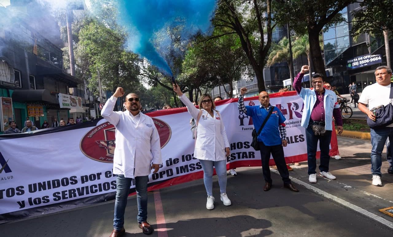 Marcha IMSS