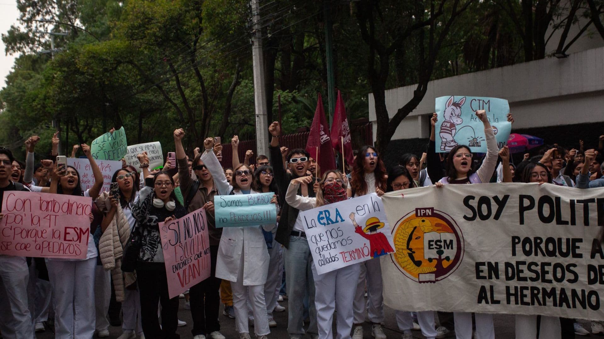 Marcha del IPN en CDMX del 27 de mayo 2026