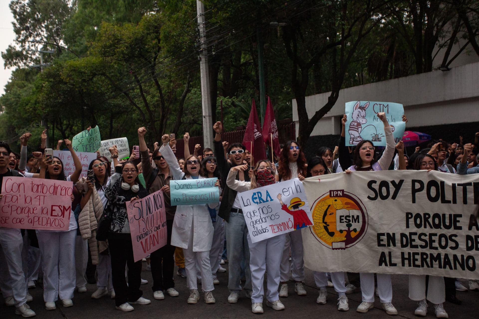 Marcha del IPN en CDMX del 27 de mayo 2026