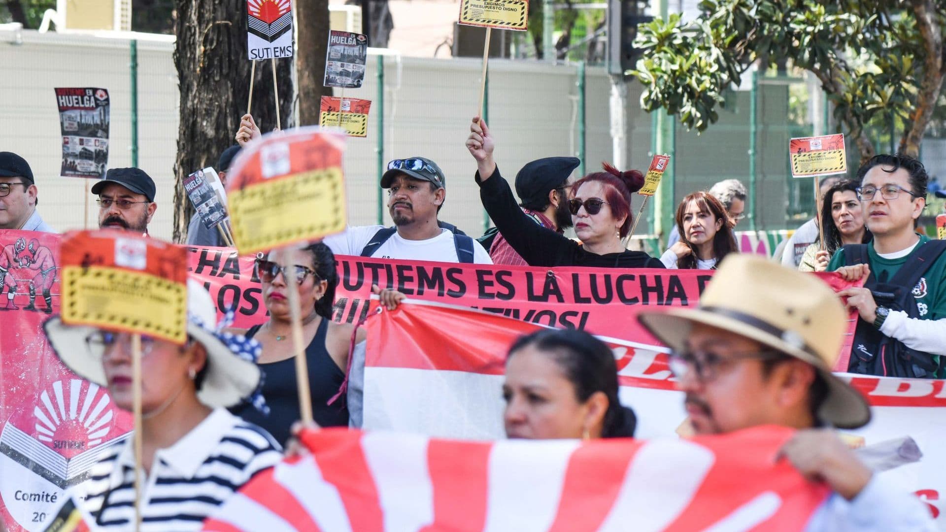 Marcha de maestros en CDMX