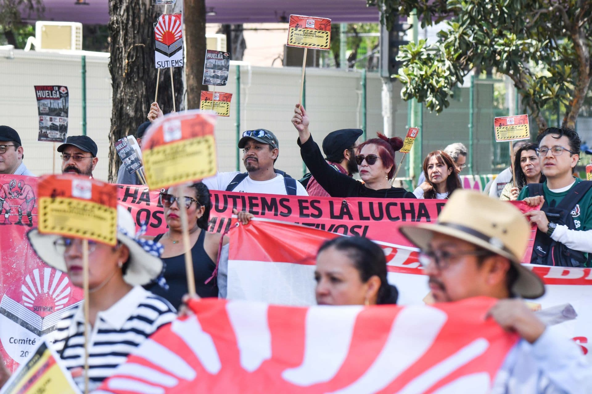 Marcha de maestros en CDMX