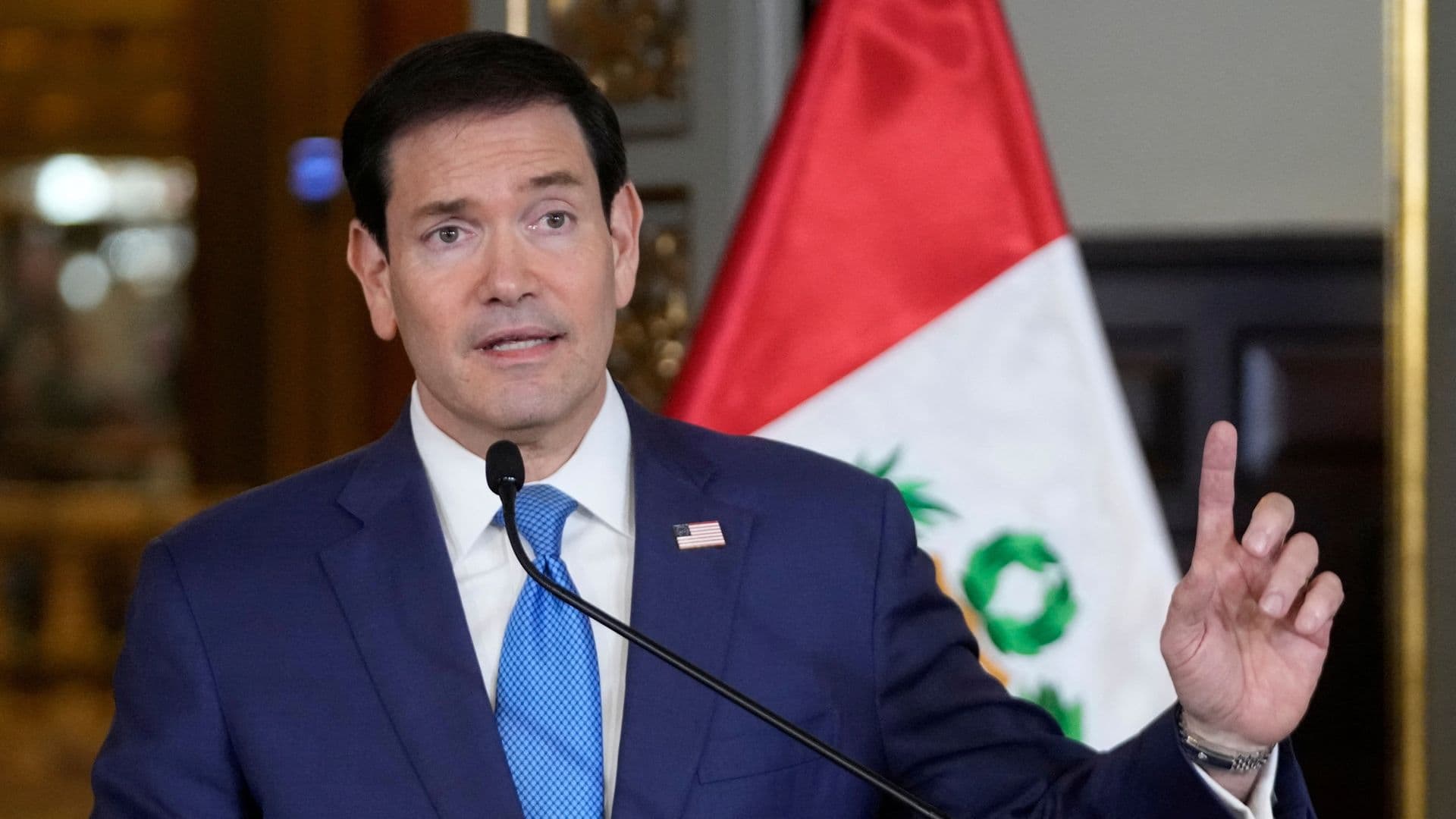 Marco Rubio, secretario de Estado de Estados Unidos