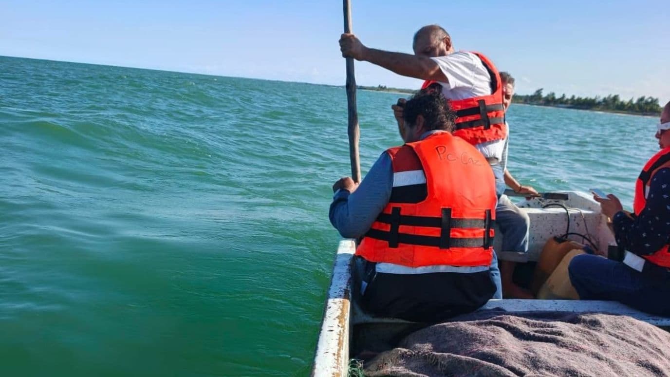 Alertan por posible marea roja en playas de Cazones. Foto: PC Cazones