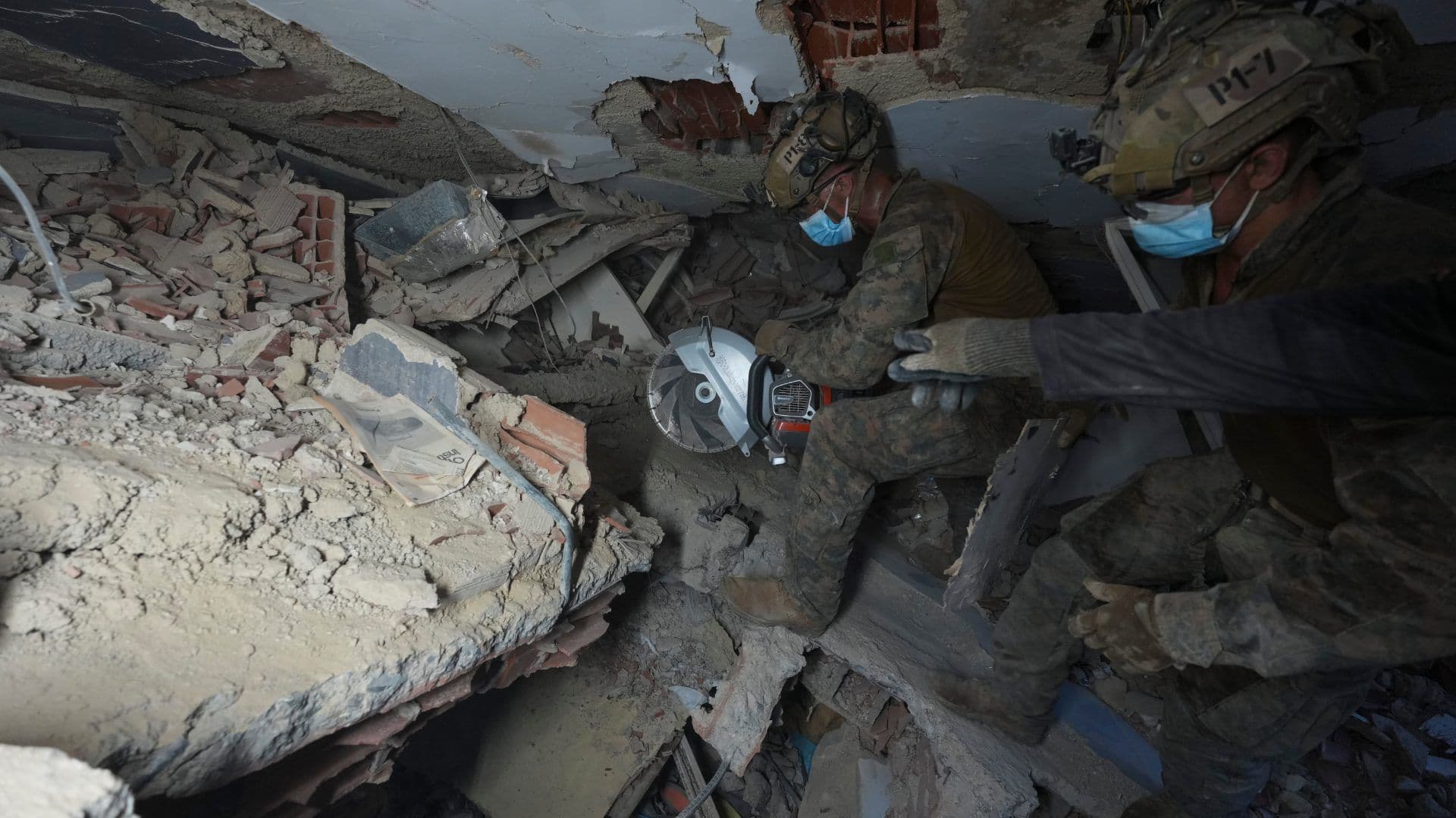 La Guaira, donde vivía Marlon, es una de las zonas más afectadas por los terremotos del pasado miércoles. Foto: AP