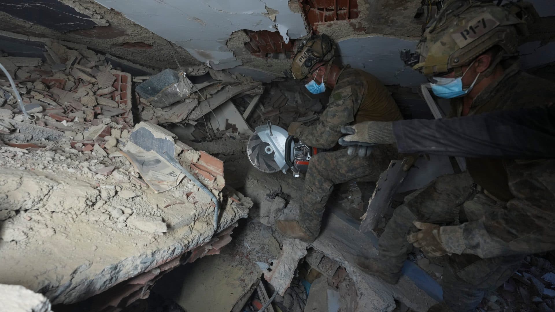 La Guaira, donde vivía Marlon, es una de las zonas más afectadas por los terremotos del pasado miércoles. Foto: AP