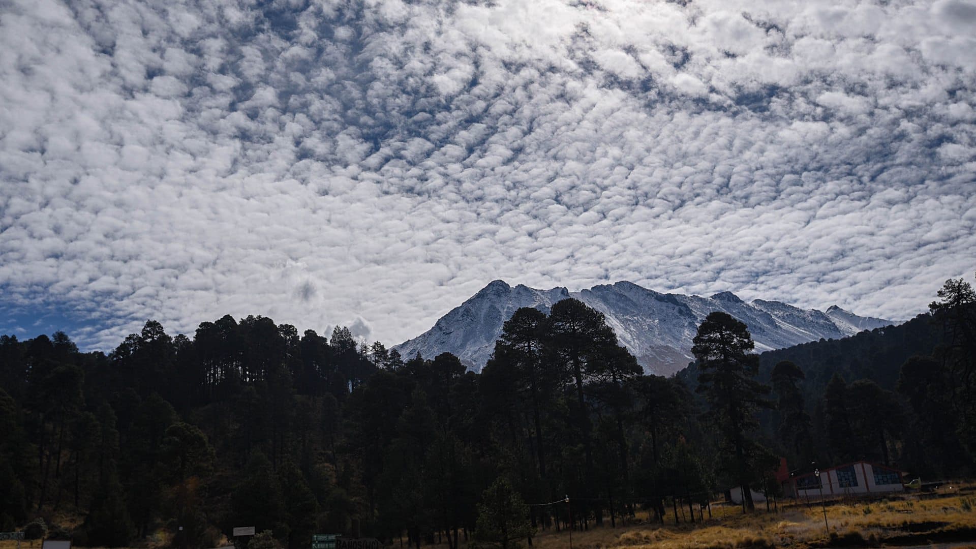 Nevado de Toluca durante paso del frente frío 29 en enero de 2026. Foto: Cuartoscuro | Archivo