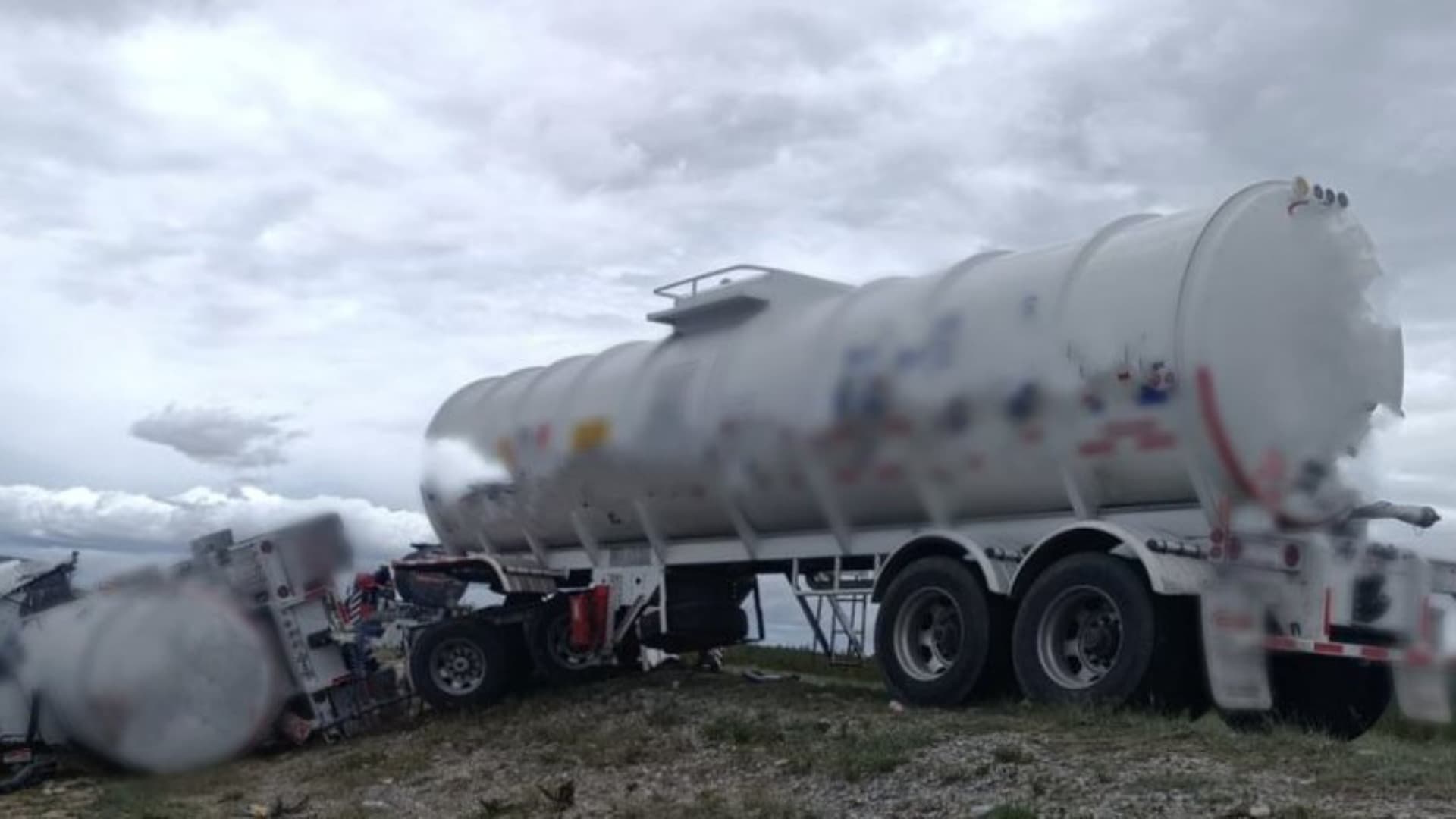 Accidente en carretera a Matehuala.