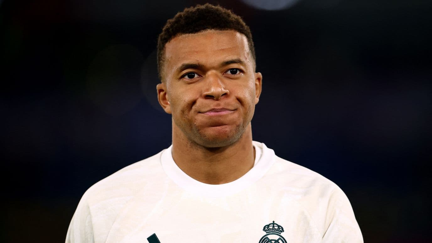 Kylian Mbappé, delantero del Real Madrid
