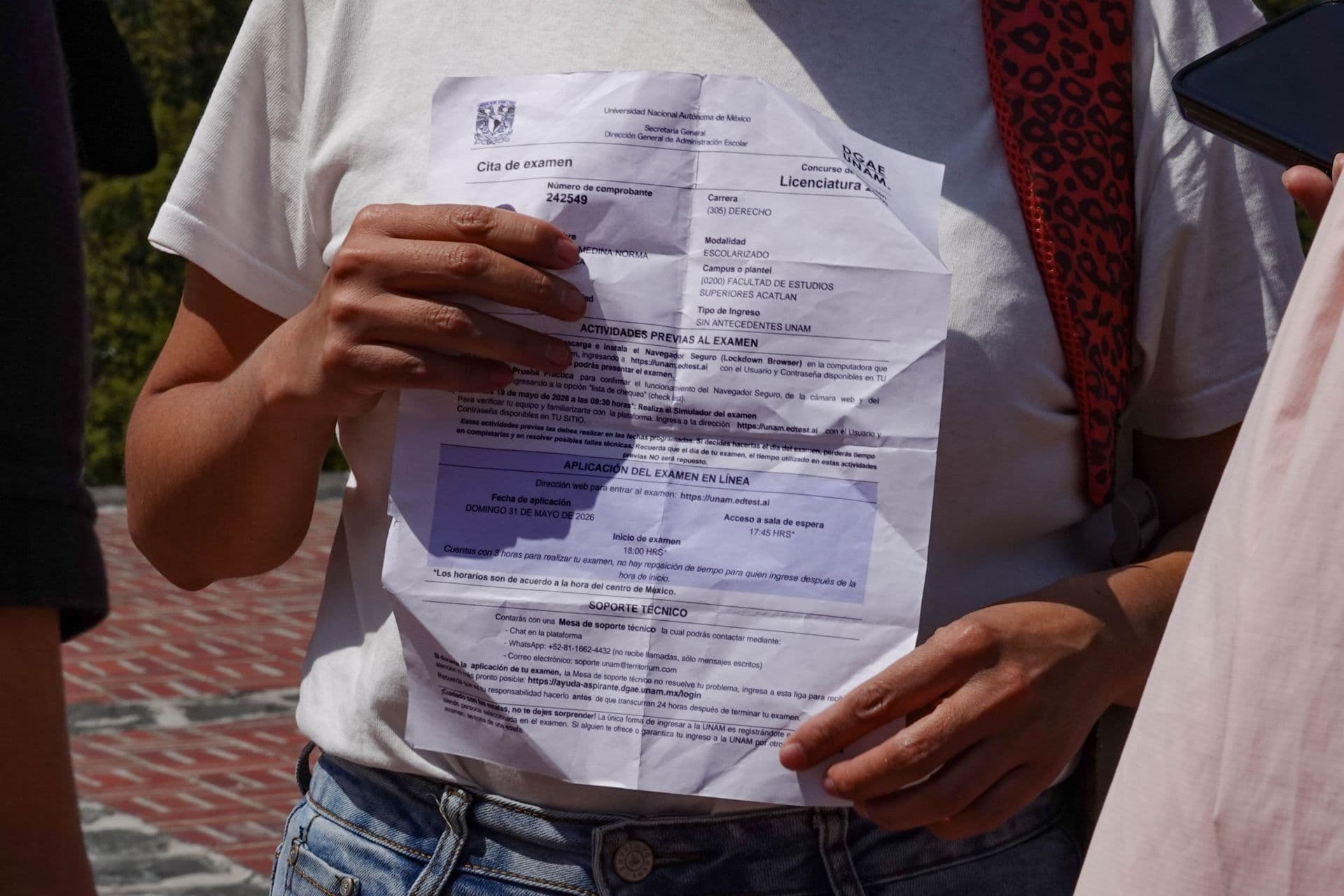 Así Puedes Checar si te toca el Examen de Control de la UNAM