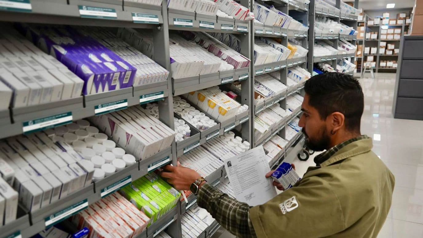 Abasto de medicamentos en el IMSS