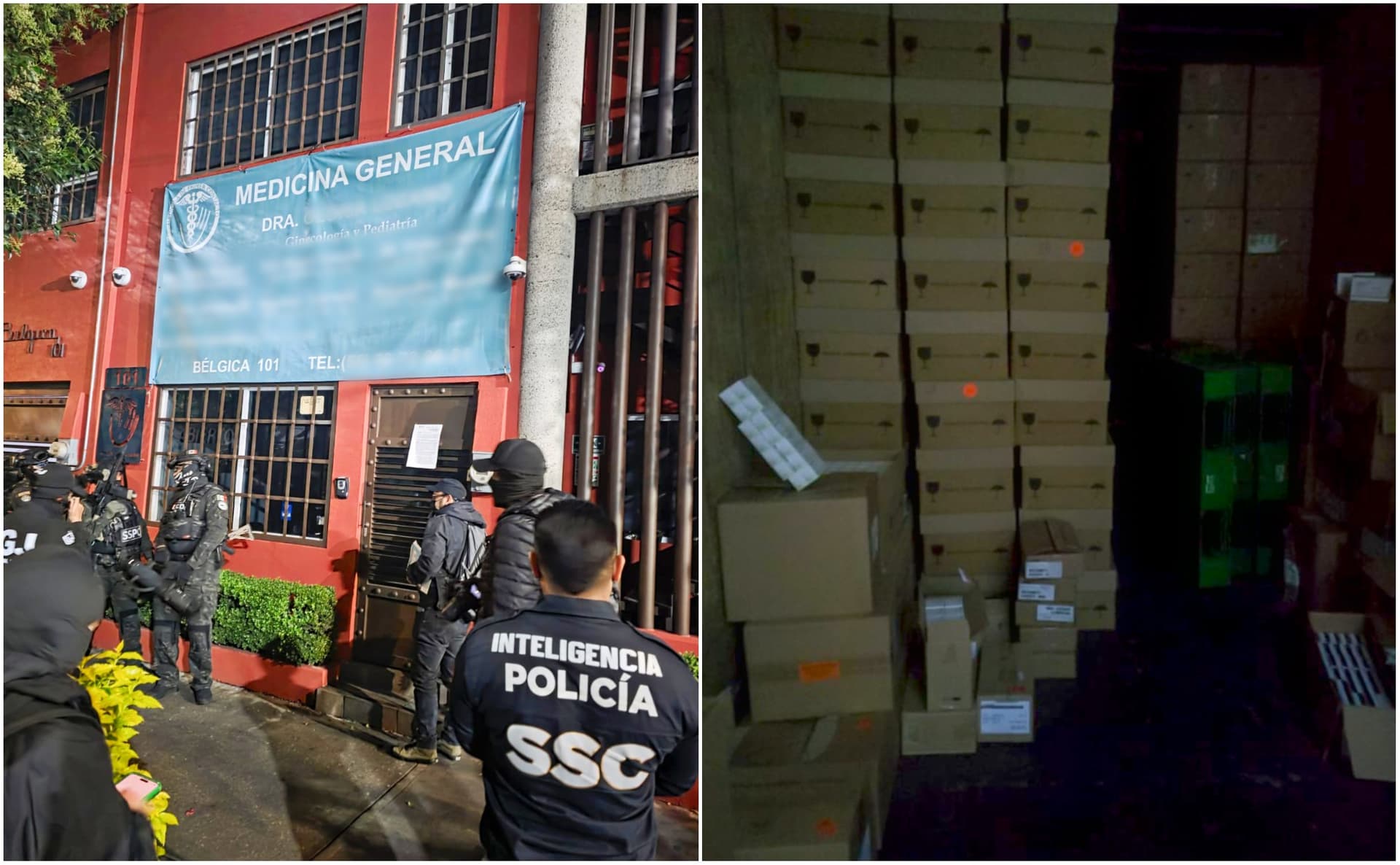 Medicinas robadas en el Edomex