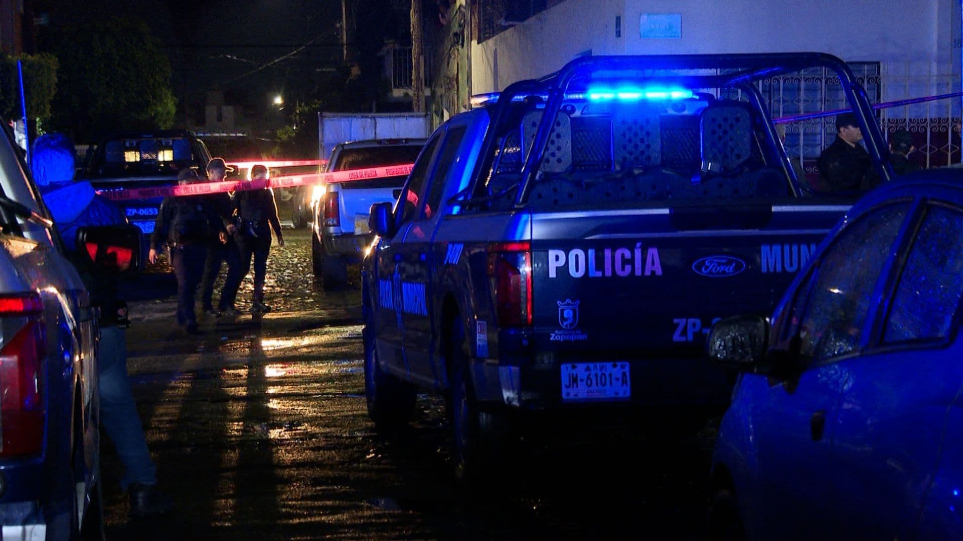 Escena del crimen Zapopan