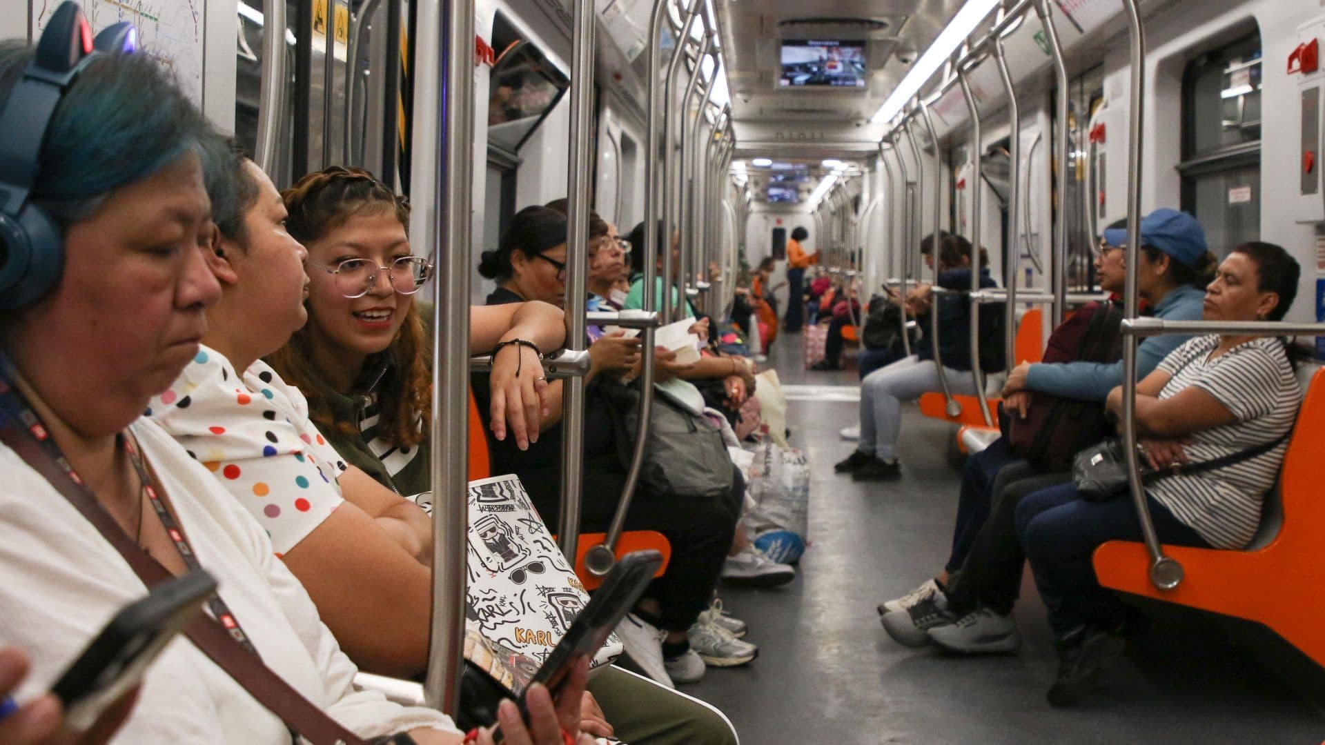 Usuarios del Metro CDMX