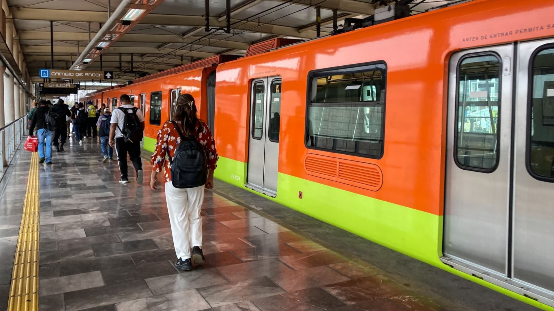 Metro de la Ciudad de México.