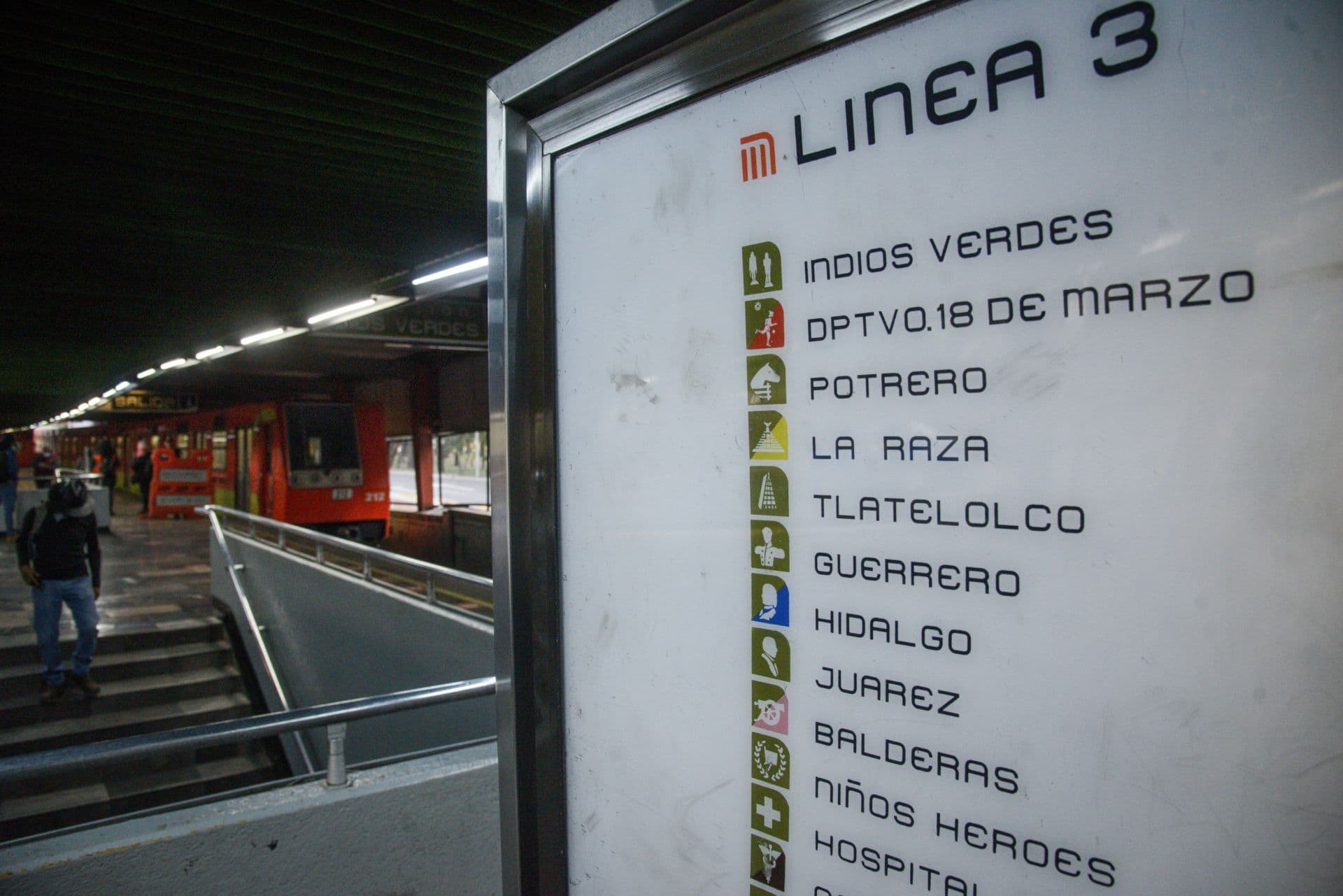 Línea 3 del Metro CDMX