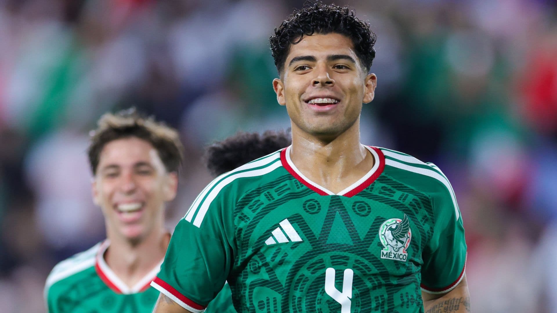 Victor Guzmán, jugador de la selección mexicana
