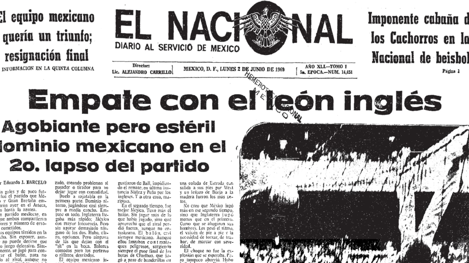México empata a cero con Inglaterra