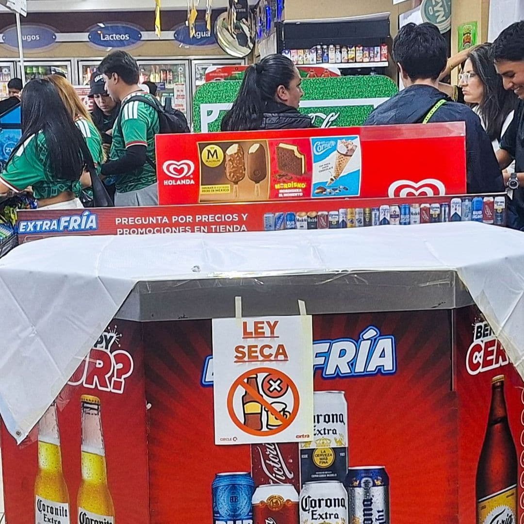 La Ley Seca se aplicará para disminuir el consumo de alcohol durante partido México vs Inglaterra