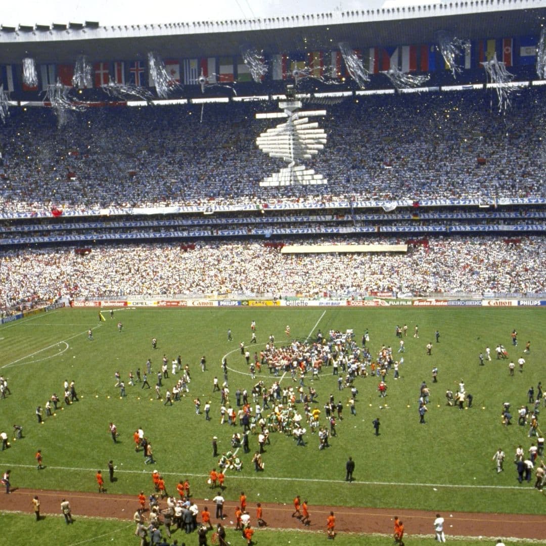 Cierre de la Copa del Mundo de México 1986