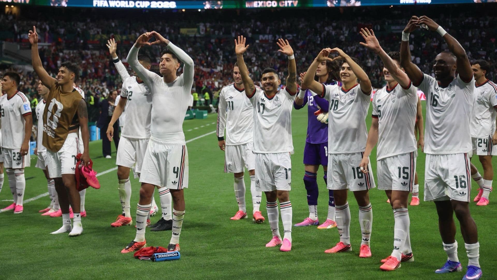 Partido México vs Chequia en el estadio CDMX